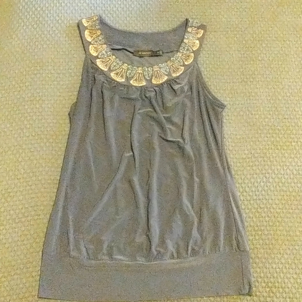 The Limited Egyptian embroidered top